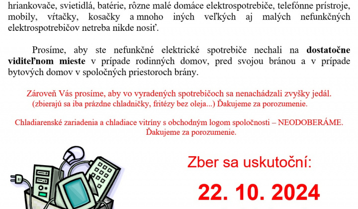 Zber elektroodpadu